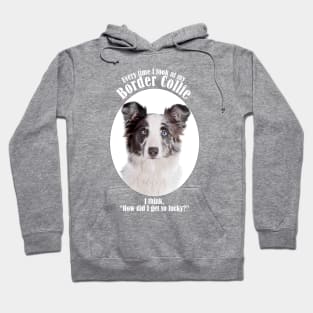Lucky Border Collie Hoodie
